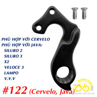 Móc pas gắn củ đề cho khung sườn xe đạp Cervelo, JAVA