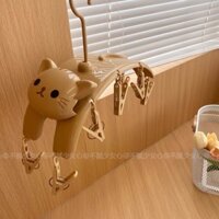 Móc phơi quần áo mèo méo meo