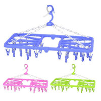 Móc quần áo đa năng chữ nhật phơi đồ em bé nhựa Duy Tân