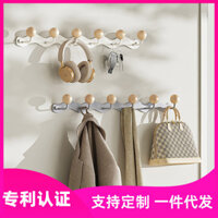 Móc sóng sắt rèn Móc dính Phòng ngủ Đục lỗ Không đánh dấu phía sau Cửa lưu trữ treo tường treo tường