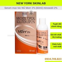 [mọc tóc NỮ] Morr 2% (60ml) Serum Mọc Tóc 2% Minoxidil cho nữ