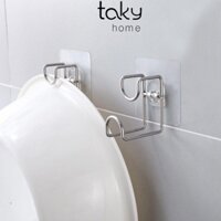 Móc Treo Chậu - Dán Tường Nhà Tắm, Treo Thau, Chậu Giặt, Treo Đồ Đa Năng, Không Khoan Đục. TakyHome 2013