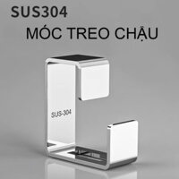 Móc Treo Chậu – Tặng Keo Gắn Tường Nhà Tắm, Treo Thau, Chậu Giặt, Móc Treo Đồ Đa Năng, Không Khoan Đục,Phukienhome 2019