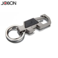 Móc treo chìa khóa đa năng ô tô, xe máy, gia đình - Thương hiệu cao cấp Jobon ZB-018 - Hàng Nhập Khẩu - Màu Bạc