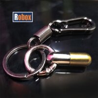 Móc treo chìa khóa xe hơi hình viên đạn cao cấp