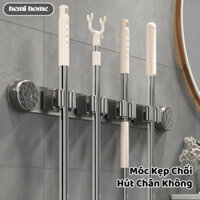Móc Treo Chổi Kẹp Treo Cây Lau Nhà Hút Chân Không Siêu Chắc, Giá Móc Treo Đồ Đa Năng Chịu Lực Tốt Hemi Home - MTC02