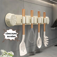 Móc treo chổi Móc treo cây lau nhà Giá kẹp cây lau nhà kẹp chổi nhà tắm hút chân không -MTC02