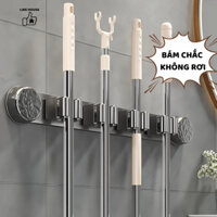Móc treo chổi Móc treo cây lau nhà Giá kẹp cây lau nhà kẹp chổi nhà tắm hút chân không LIKE-MTC02