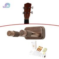 Móc treo đàn Guitar, Giá đỡ móc treo đàn Ukulele, Giá đỡ đàn Guitar treo tường bằng gỗ cứng cho nhạc cụ dây, Banjo, đàn Guitar Acoustic