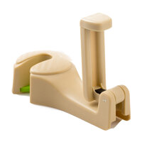 Móc treo đồ đa năng, giá đỡ điện thoại gắn lưng ghế ô tô - Kem