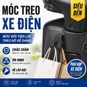 Móc treo đồ đôi trên ô tô