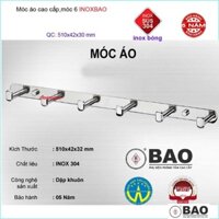 Móc treo đồ Inox Bảo BN316, móc áo phòng tắm Inox SUS304