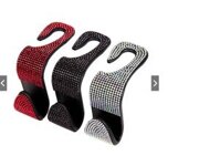 Móc treo đồ sau ghế chữ S đính đá