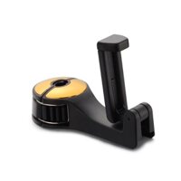 Móc Treo Đồ Sau Ghế Ô Tô Kiêm Giá Đỡ Điện Thoại, Móc Treo Đồ Trên Ghế Ô Tô Cao Cấp - màu vàng