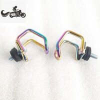 Móc treo đồ xe máy chữ U ngắn 7 màu