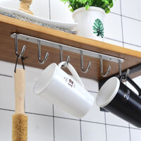 Móc treo dụng cụ dưới tủ bếp Nordic Germany Inox 304