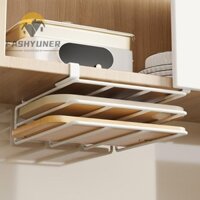 Móc treo dưới tủ FASHYUNER, chống đục lỗ có móc Giá đựng đồ nhà bếp, Bảo quản nắp nồi chất lượng cao dưới bàn cắt Vị trí đồ dùng nhà bếp Móc cung cấp nhà bếp