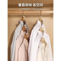 Móc treo kết nối, móc quần áo xếp chồng, tổ chức tủ quần áo, tiết kiệm không gian, đa chức năng, khóa liên kết gia đình