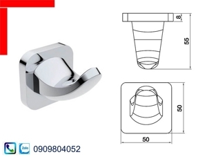 Móc treo khăn Fortune  580.41.400