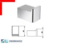 Móc treo khăn mặt kính trắng 495.80.232