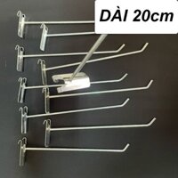 Móc Treo Khung Lưới Dài 20cm Combo 50 Cây 100 Cây Giá Sỉ Hời - Móc Siêu Thị Chịu Lực Treo Bán Hàng Hóa