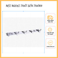 Móc treo - móc treo quần áo 5, 6, 7 móc inox 304 chắc chắn gắn tường nhà tắm, phòng ngủ mã  PE54