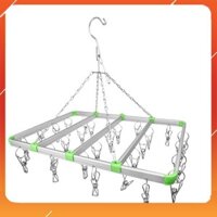 Móc treo quần áo ❤️FREESHIP❤️ nhôm định hình SUNNY - loại 28 móc