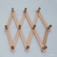Móc treo quần áo bằng gỗ, móc cửa bằng gỗ, móc áo bằng gỗ nguyên khối, móc quần áo