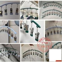 Móc Treo Quần Áo Chống Trượt Chống Gió Móc Phơi Đồ Lót Tất Vớ Đa Năng Có Khóa Chống Rơi Bằng Thép Chắc Chắn SP41232718