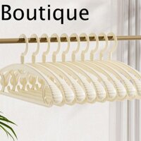 Móc treo quần áo, Dây phơi quần áo đậm dấu vết, Vai rộng Nhựa chống trượt Nhu cầu hàng ngày