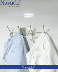 Móc treo quần áo gia dụng dán tường