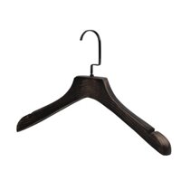 Móc treo quần áo gỗ đen nhạt chuyên vest 38cm (1 móc)