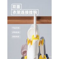 Móc treo quần áo hai mặt nhiều lớp nâng cấp, móc liên kết, móc treo tủ quần áo, khóa móc treo