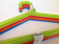 Móc treo quần áo mầu sắc IKEA BAGIS (set 8c)