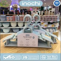 Móc Treo Quần Áo, Móc Treo Đa Năng Hara 180, Móc Quần Áo Người Lớn Nhựa Cao Cấp Inochi - XANH NHẠT
