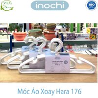 Móc Treo Quần Áo, Móc Treo Đa Năng Hara, Bộ Sưu Tập Móc Quần Áo Người Lớn Nhựa Cao Cấp Inochi - SET 5 MÓC XOAY 176