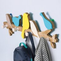 Móc Treo Quần Áo - Móc treo tường bằng gỗ - Móc treo quần áo