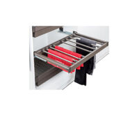 Móc treo quần Hafele 800mm màu nâu 807.95.123