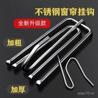 Móc treo rèm, móc Bốn móng inox, Móc S, phụ kiện vải rèm, phụ kiện, dây đai vải, móc khóa, móc vòng