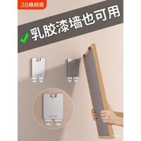 Móc treo tranh không cần khoan, khung tranh cưới đặc biệt, đinh treo cố định, móc khung tranh không dấu vết, gỗ nguyên khối