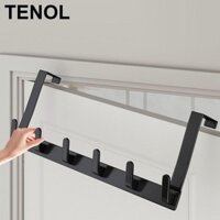Móc treo trên cửa Hạng nặng Chống trượt Tiện lợi Im lặng trên giá treo áo khoác trên cửa