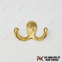 Móc treo tường bằng đồng NKD066 - NK469-DC (Màu Đồng Vàng và Đồng Cổ)