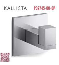 Móc treo tường đơn màu chrome Kallista P32745-00-CP