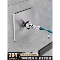 Móc treo vòng lưới che nắng cố định ngoài trời tường xi măng thô không cần đinh keo dây phơi quần áo không cần đục lỗ móc dính