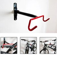 Móc treo xe đạp lên tường MTR02, giá treo xe đạp 2 móc đỏ siêu chắc chắn (kèm ốc vít) MLH