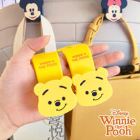 Móc treo xe Winnie The Pooh, ghế sau xe ô tô, Móc treo hàng ghế sau cho xe Disney