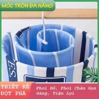 Móc tròn phơi chăn công thái học tiết kiệm không gian