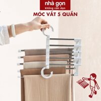 Móc Vắt Quần Thông Minh móc treo quần áo tiết kiệm diện tích tủ gọn gàng - NHÀ GỌN KHÔNG CẦN DỌN