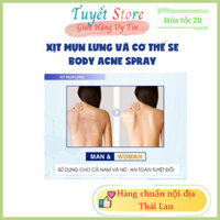 Mộc Xịt mụn lưng SE Vitara - Body Acne Spray giúp làm chủ nhờn mụn thân hình xứ sở của những nụ cười thân thiện 50ml