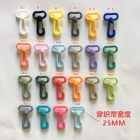Móc xoay 25mm móc võng cho thú cưng, khóa chó, dây xích thú cưng, móc khóa DIY, 10 móc